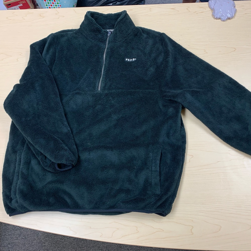 Volcom Women’s Half Zip Black XL